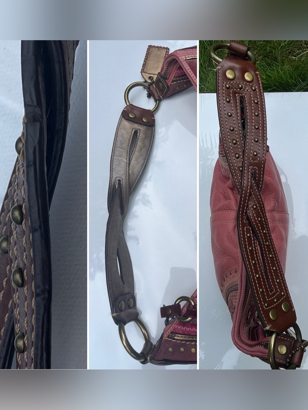 Vintage Coach Soho Shoulder Bag - Style 10478 - Pink - Picture 6 of 10